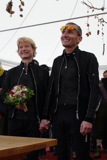 Dagmar and Markus — wedding at Muottas Muragl, 2,456m